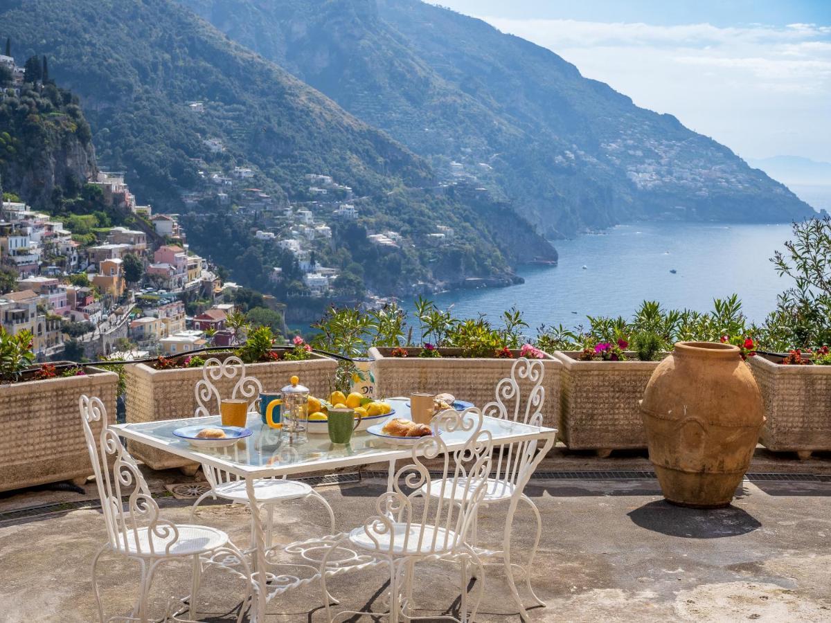 Вілла Rosa House - Breathtaking View Of The Amalfi Coast Позітано Екстер'єр фото