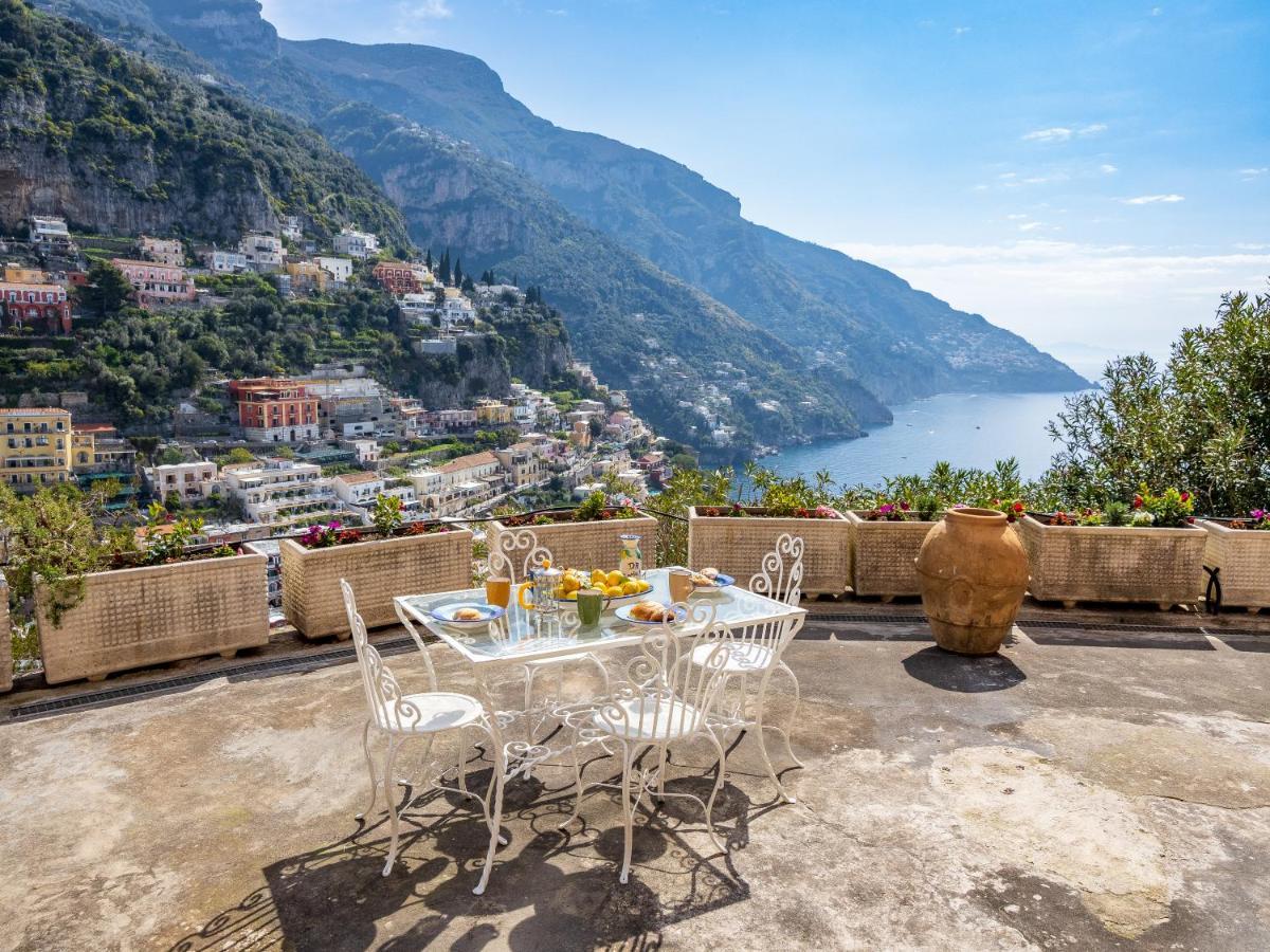 Вілла Rosa House - Breathtaking View Of The Amalfi Coast Позітано Екстер'єр фото