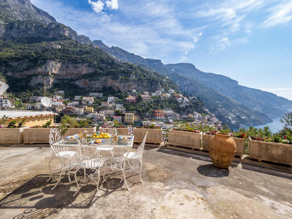 Вілла Rosa House - Breathtaking View Of The Amalfi Coast Позітано Екстер'єр фото