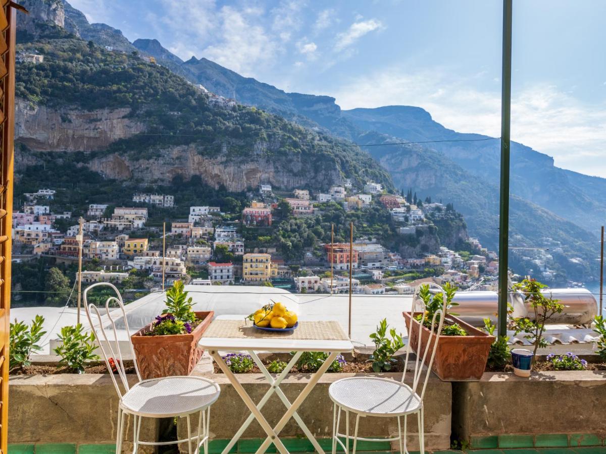 Вілла Rosa House - Breathtaking View Of The Amalfi Coast Позітано Екстер'єр фото
