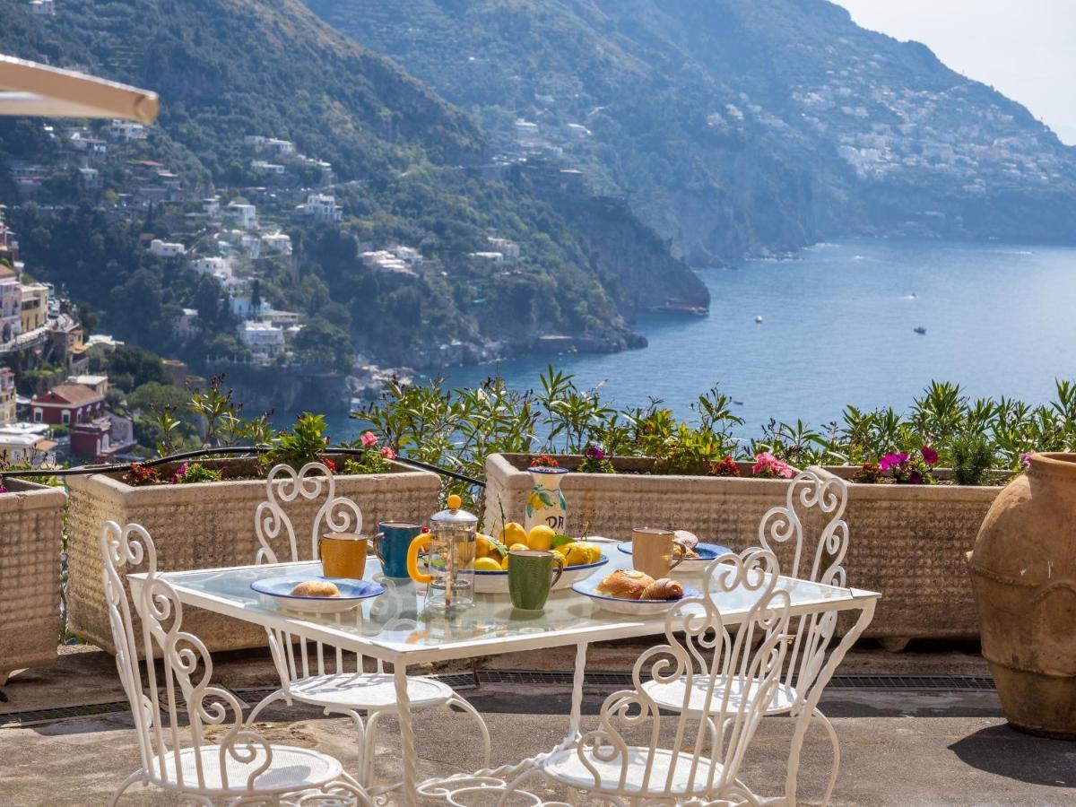 Вілла Rosa House - Breathtaking View Of The Amalfi Coast Позітано Екстер'єр фото