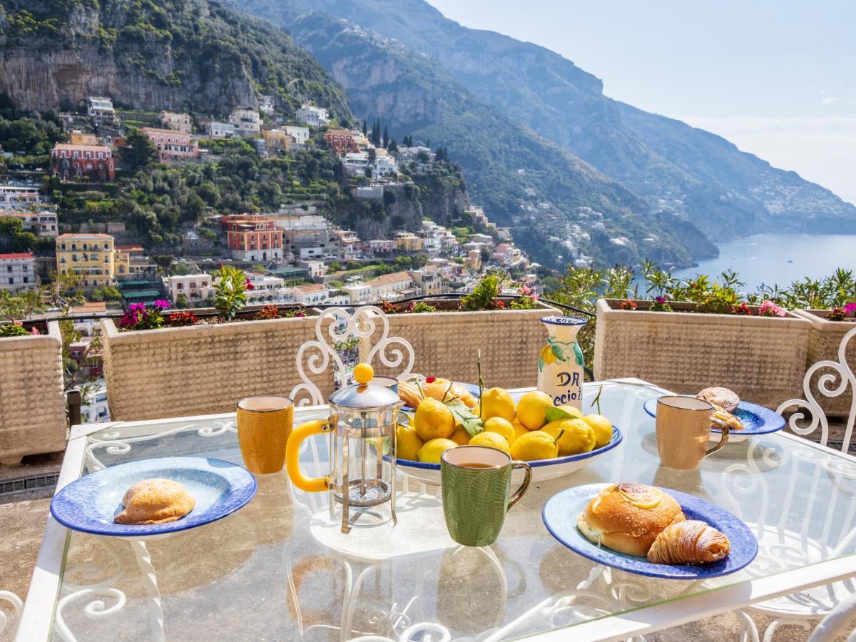 Вілла Rosa House - Breathtaking View Of The Amalfi Coast Позітано Екстер'єр фото