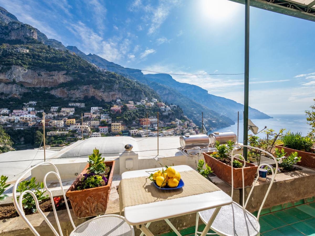 Вілла Rosa House - Breathtaking View Of The Amalfi Coast Позітано Екстер'єр фото