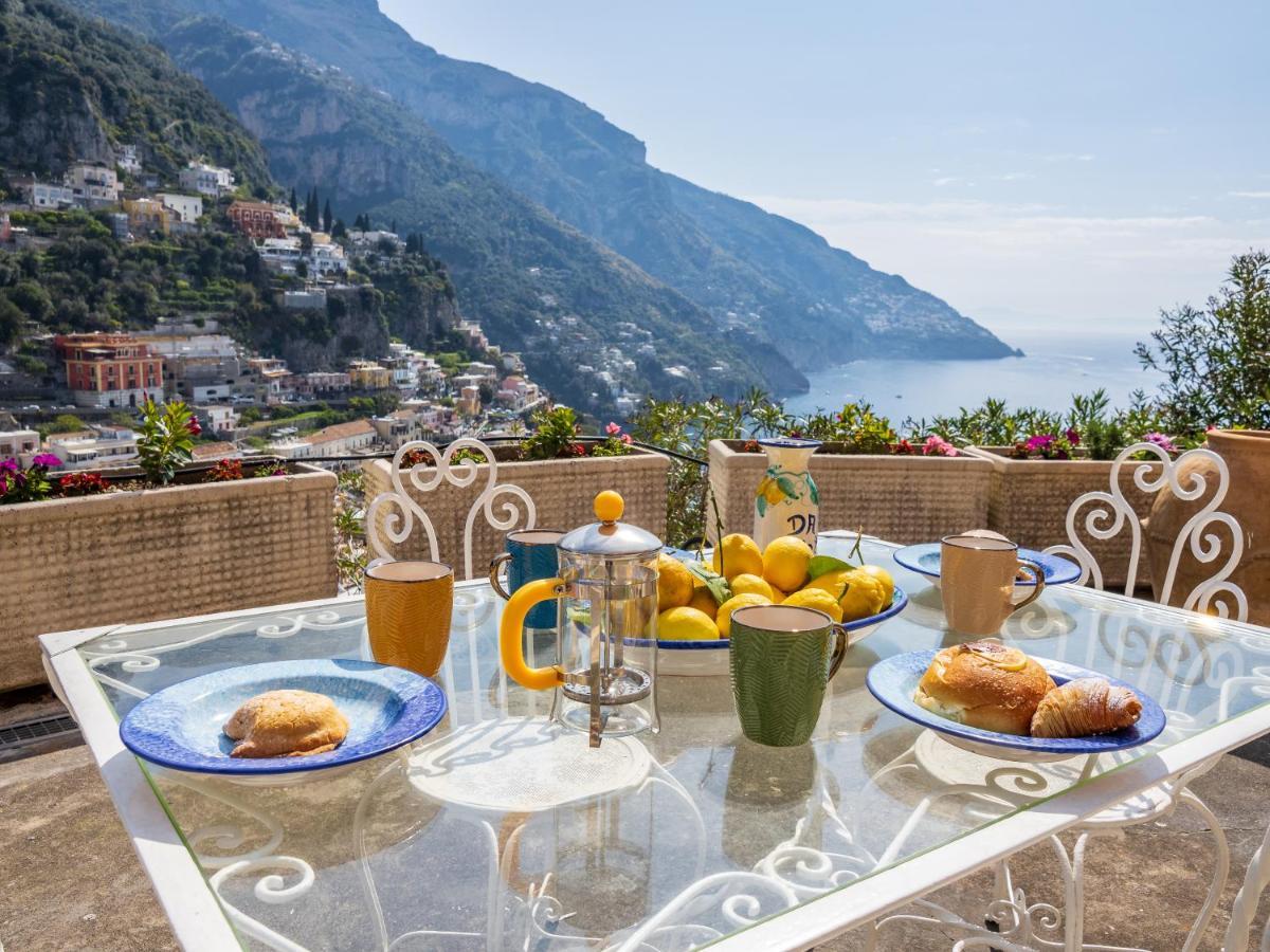 Вілла Rosa House - Breathtaking View Of The Amalfi Coast Позітано Екстер'єр фото